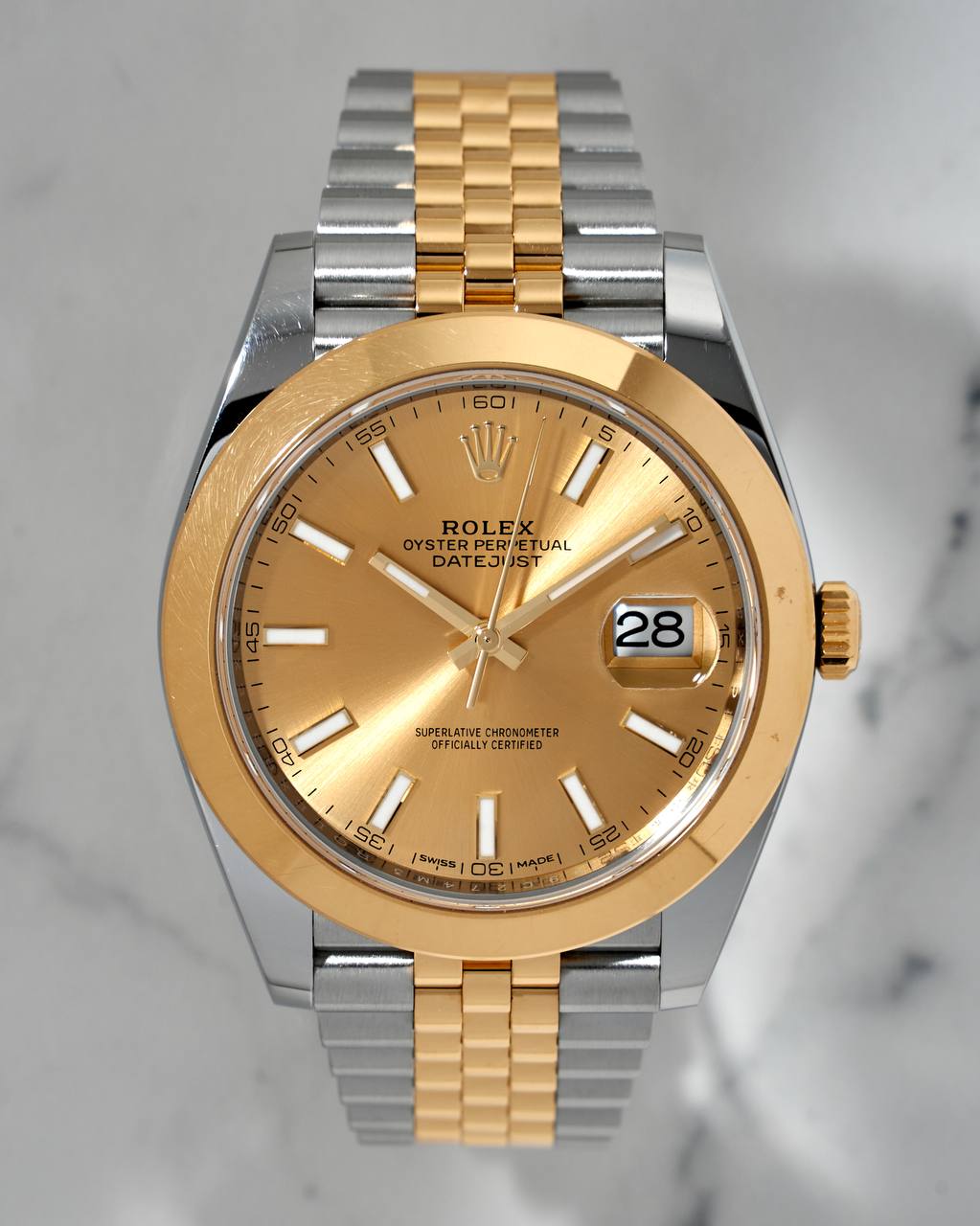 Rolex Datejust 41mm Champagne Dial 126303