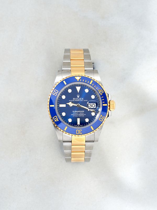 Rolex Submariner Date 41mm Blue Dial with papers October 2022 year