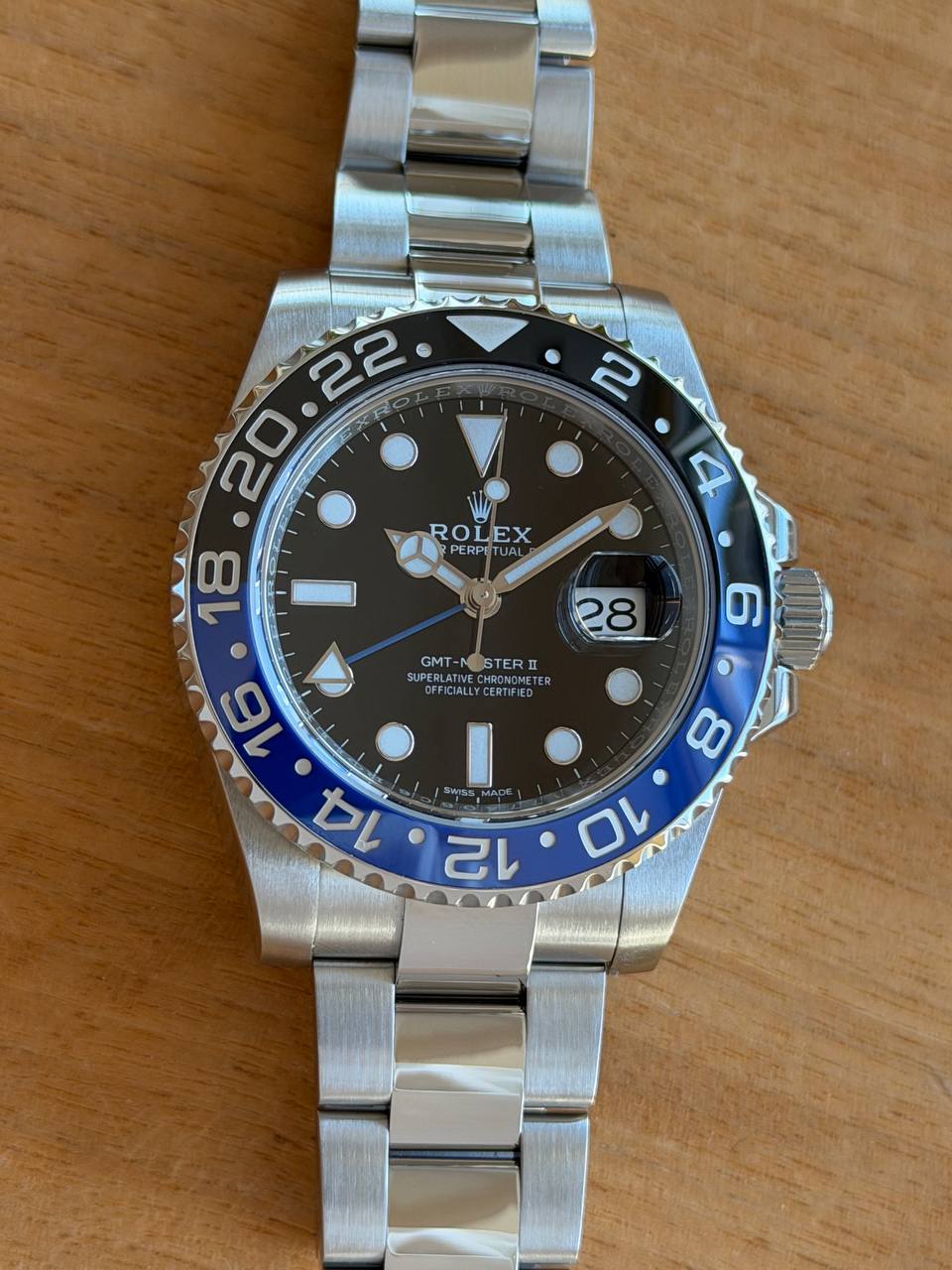Rolex GMT-Master II Batman 40mm 116710BLNR
