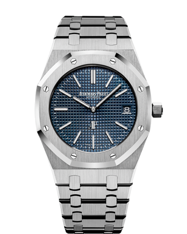 Audemars Piguet Royal Oak Jumbo Blue Dial 15202ST