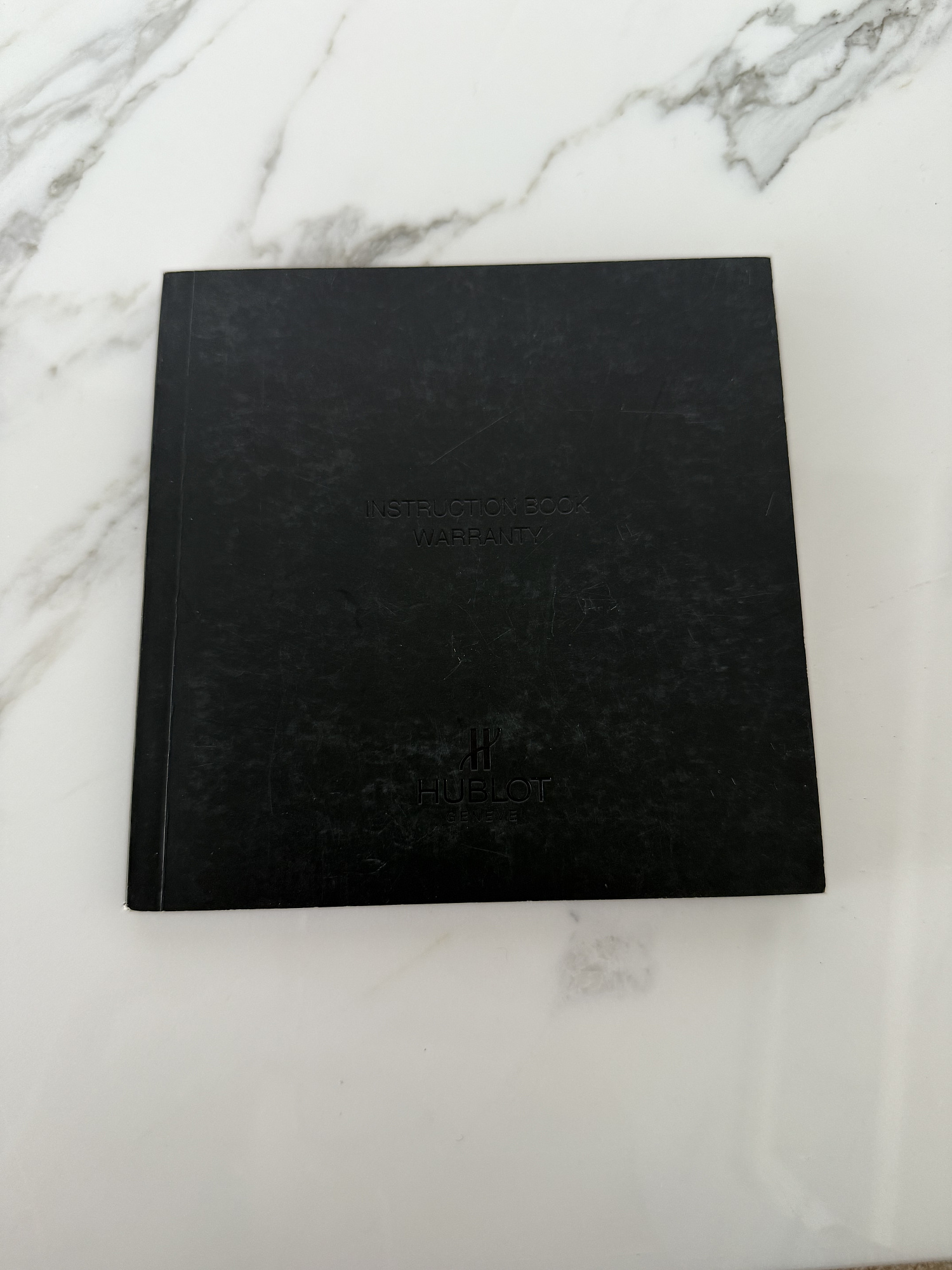 Инструкция Hublot Instruction Booklet