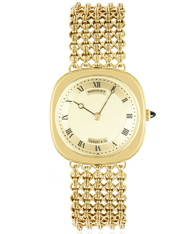 Breguet Classique Cushion Case Tiffany & Co. Dial 3160