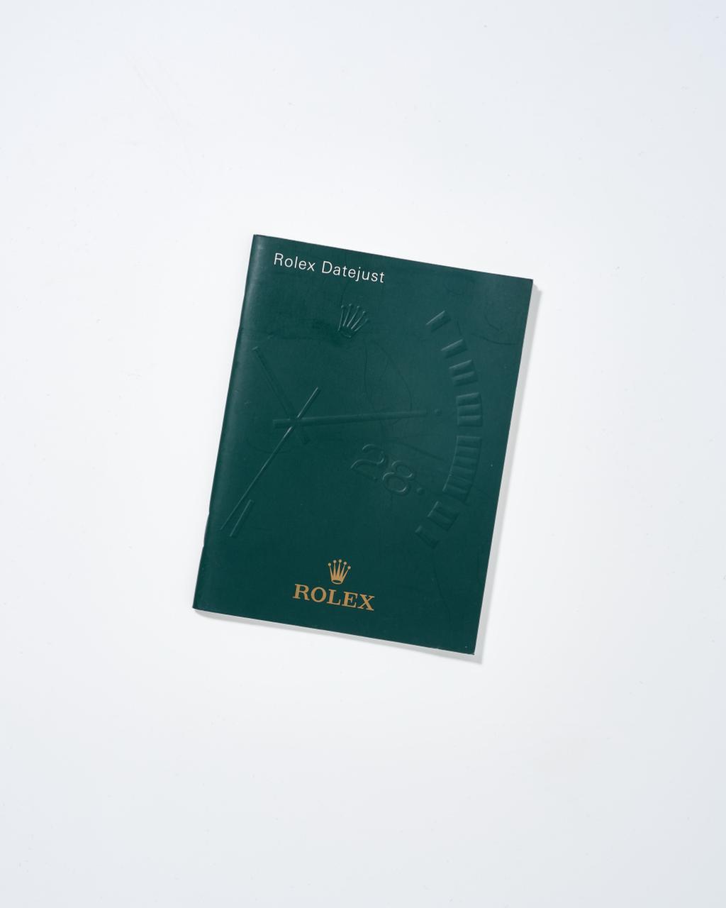 Rolex Datejust Booklet