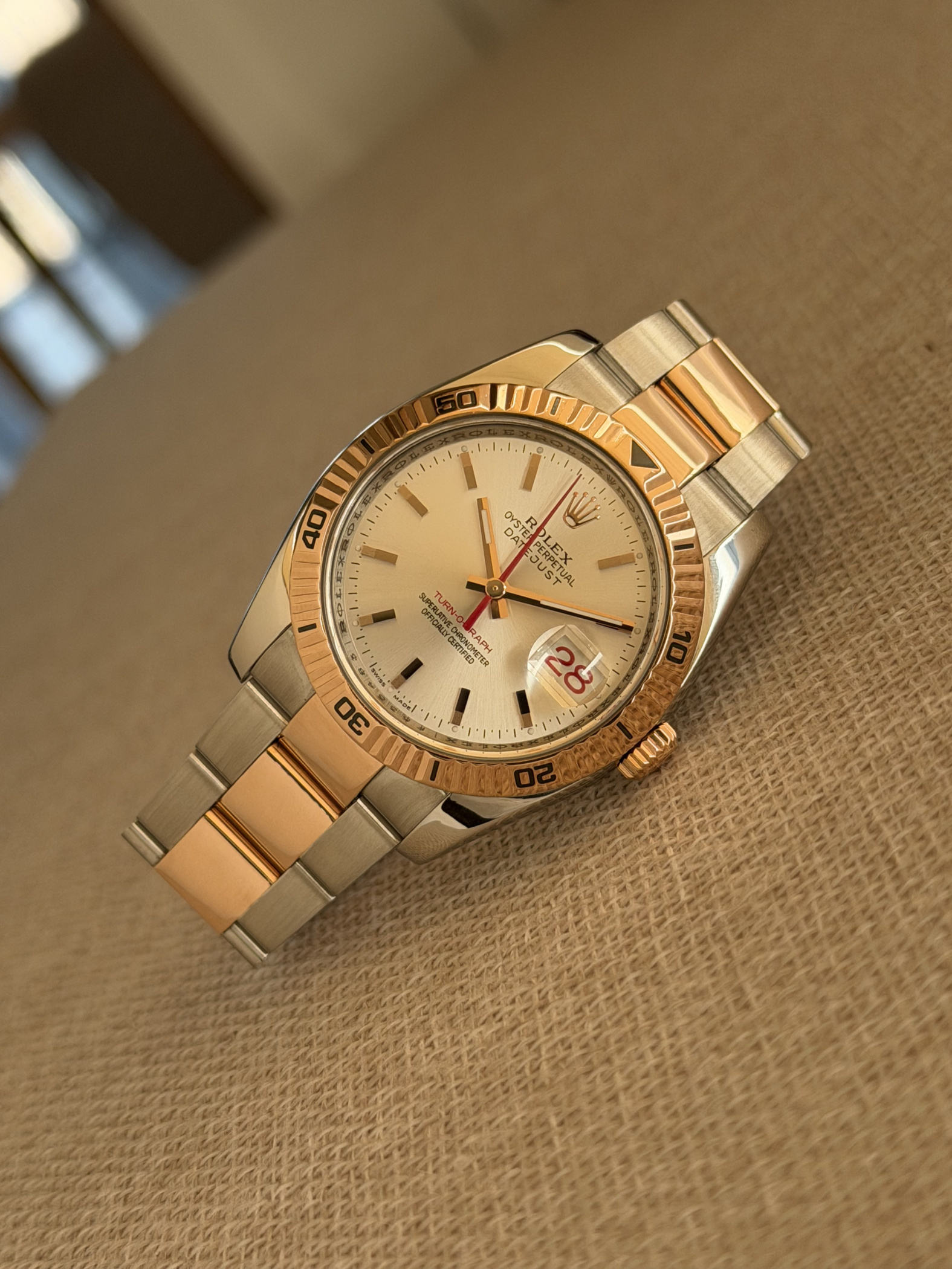 Rolex Datejust Turn-O-Graph 116261 36mm 
