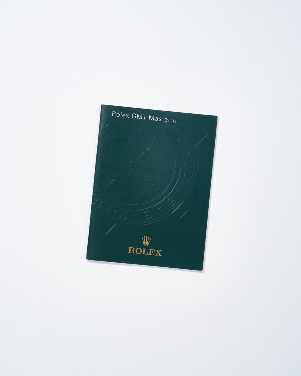 Rolex GMT-Master ll Booklet