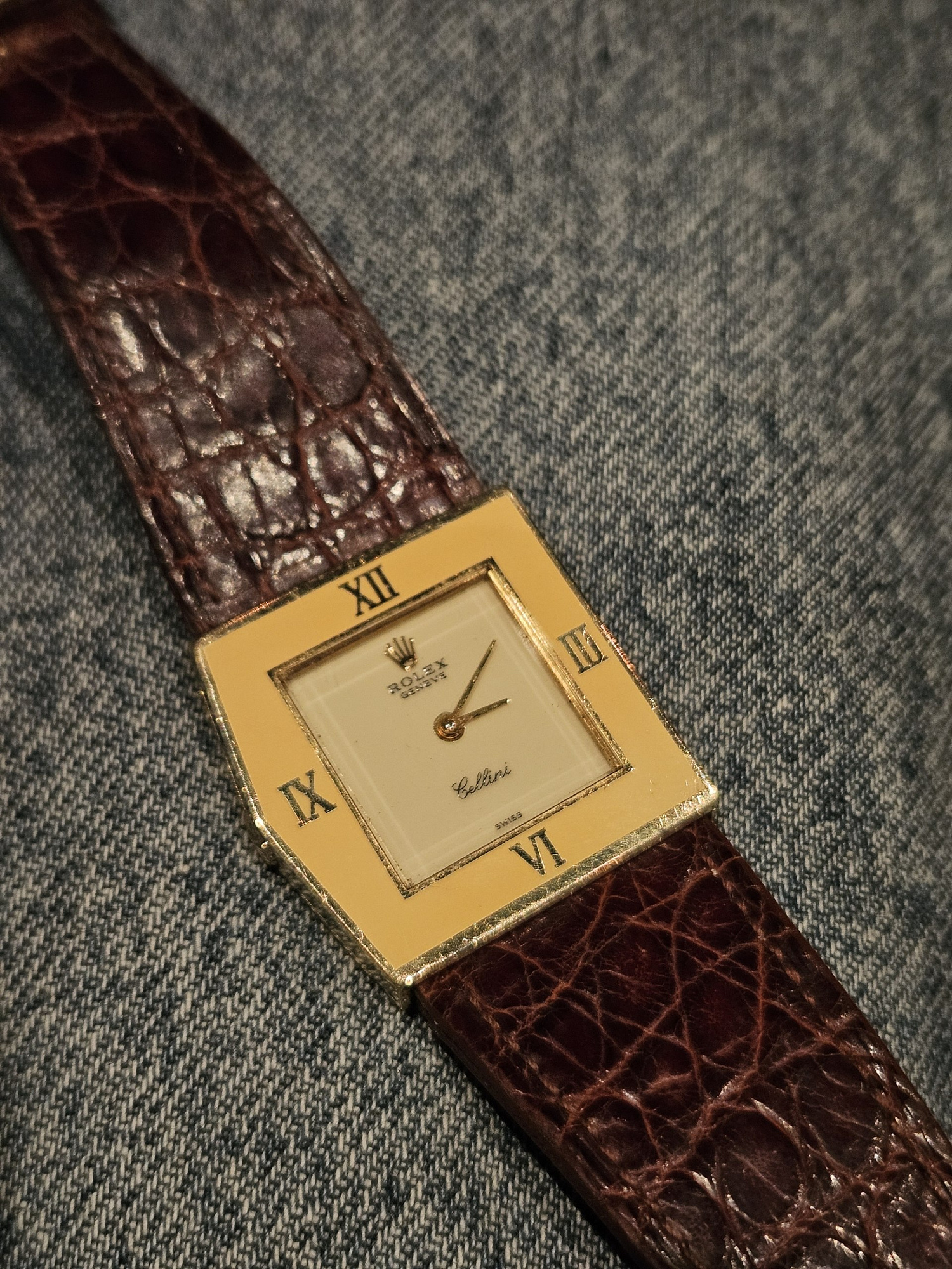 Rolex Cellini King Midas Enamel Bezel 4151