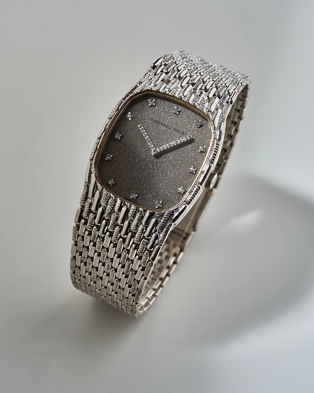 Audemars Piguet Cobra White Gold Diamond Hands and Markers