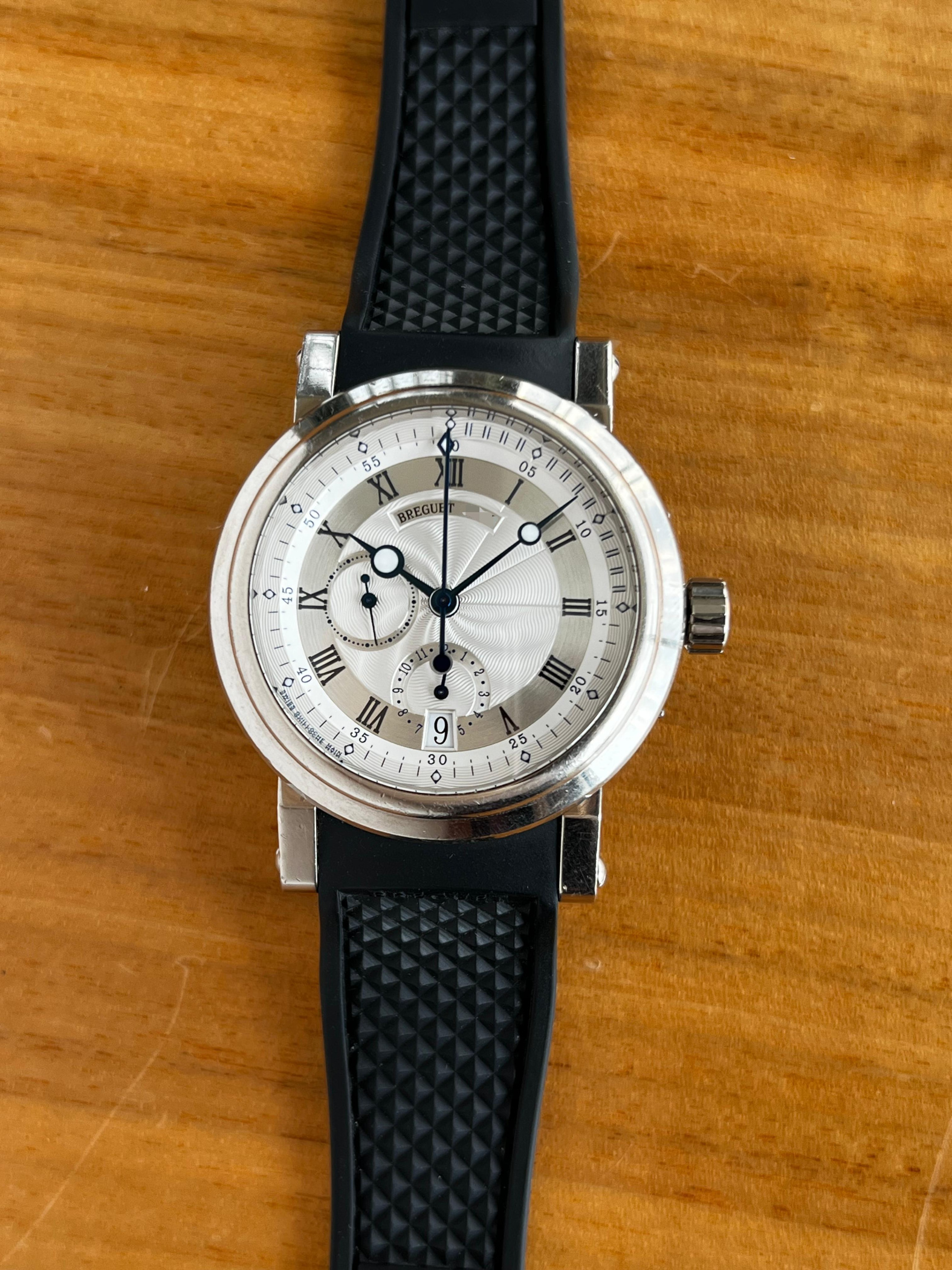 Breguet Marine Chronograph 5827 White Gold