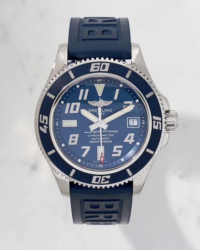 Breitling Superocean 42 Chronometre Blue Dial