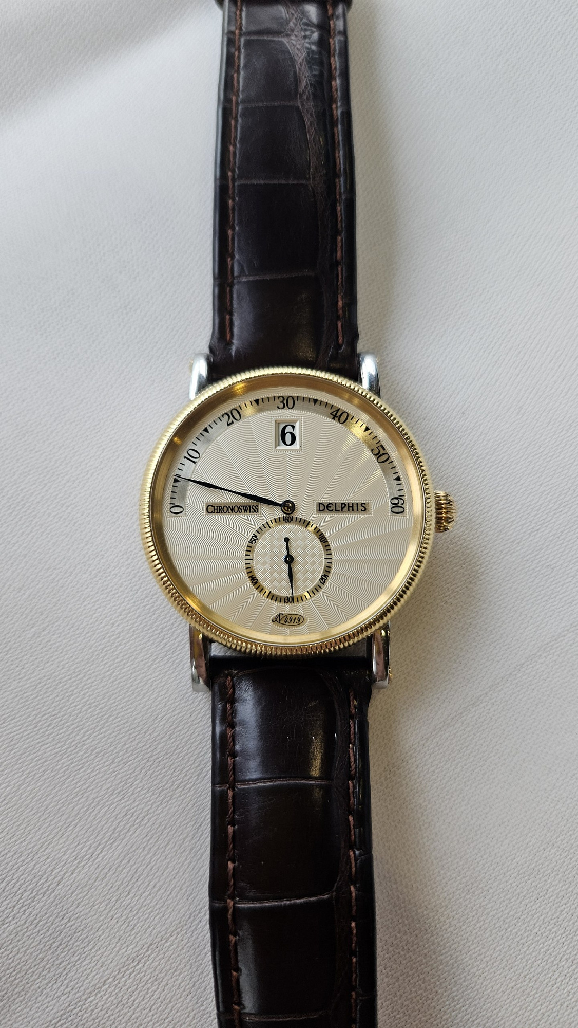 Chronoswiss Delphis Steel and Gold