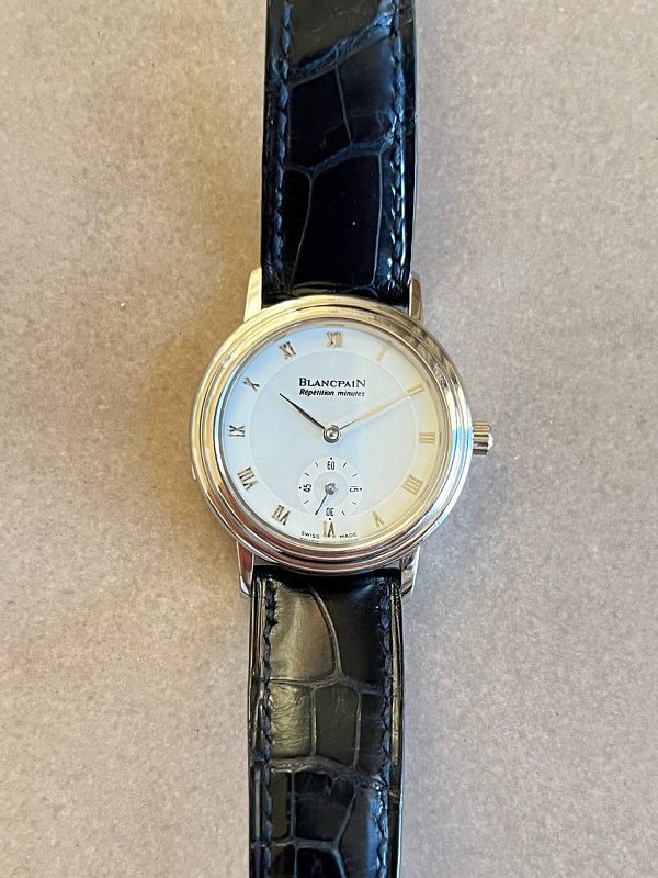 Blancpain Minute Repeater Platinum  28 mm JPH case