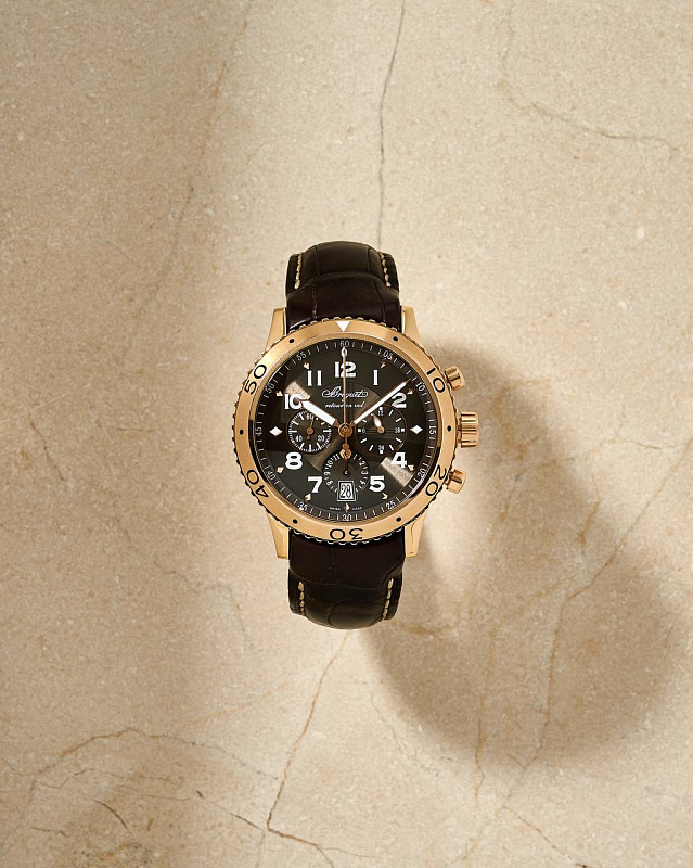 Breguet Transatlantique Type XXI Flyback Chronograph 3810 Rose Gold
