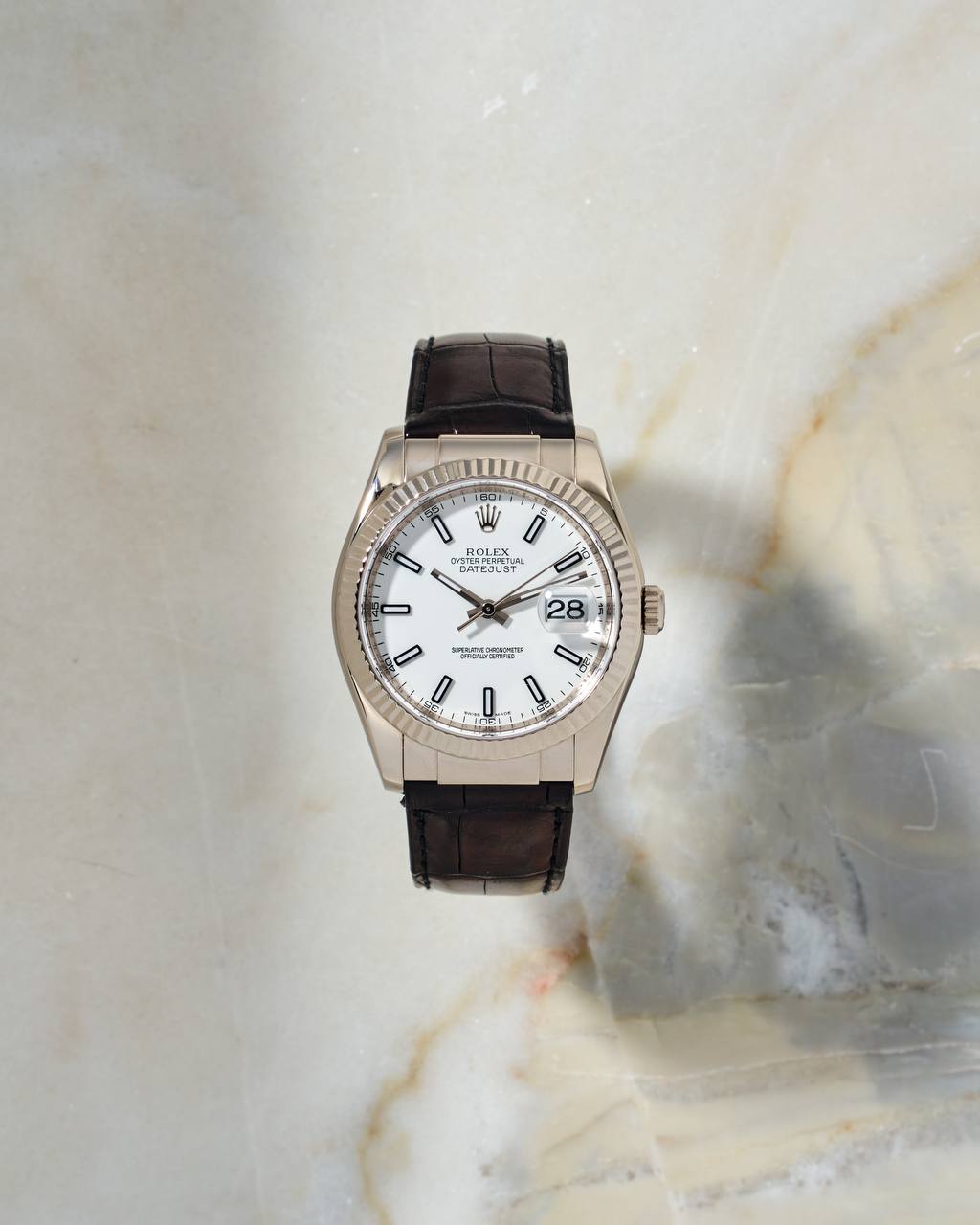 Rolex Datejust 36mm 116139 D Series White Gold