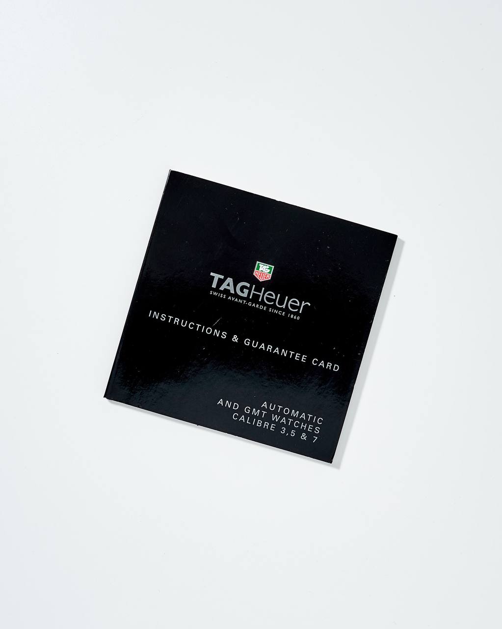 Tag Heuer Instructions Calibre 3,5 & 7 Booklet