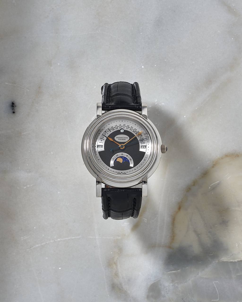 Parmigiani Fleurier Toric Perpetual Calendar Moon Phase Platinum