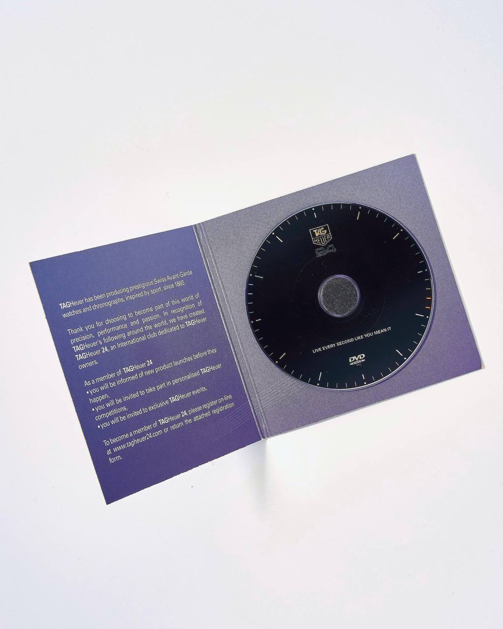 Tag Heuer Disk Booklet