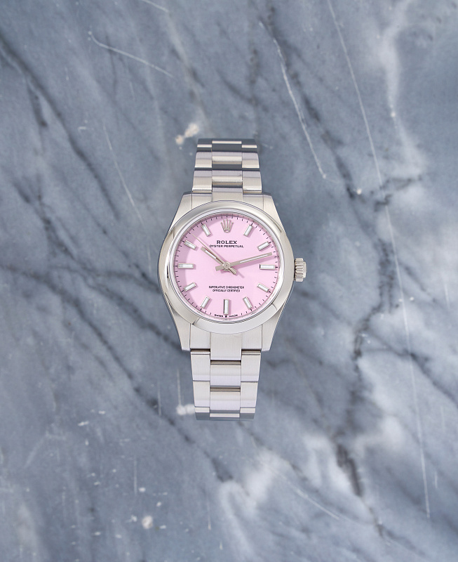 Rolex Oyster Perpetual 31mm Pink Dial 277200