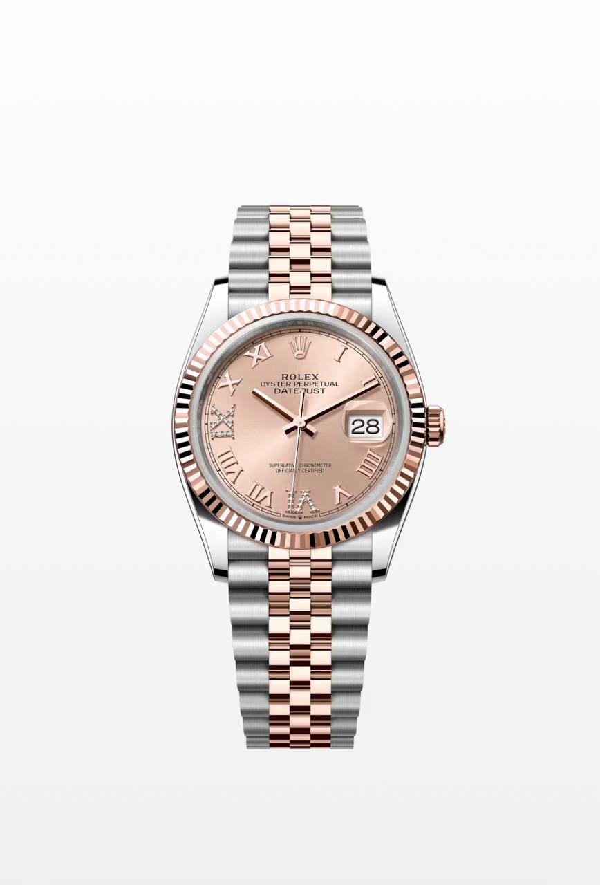 Rolex Datejust Pink Roman Dial 36mm 126231 2026 Year NEW 