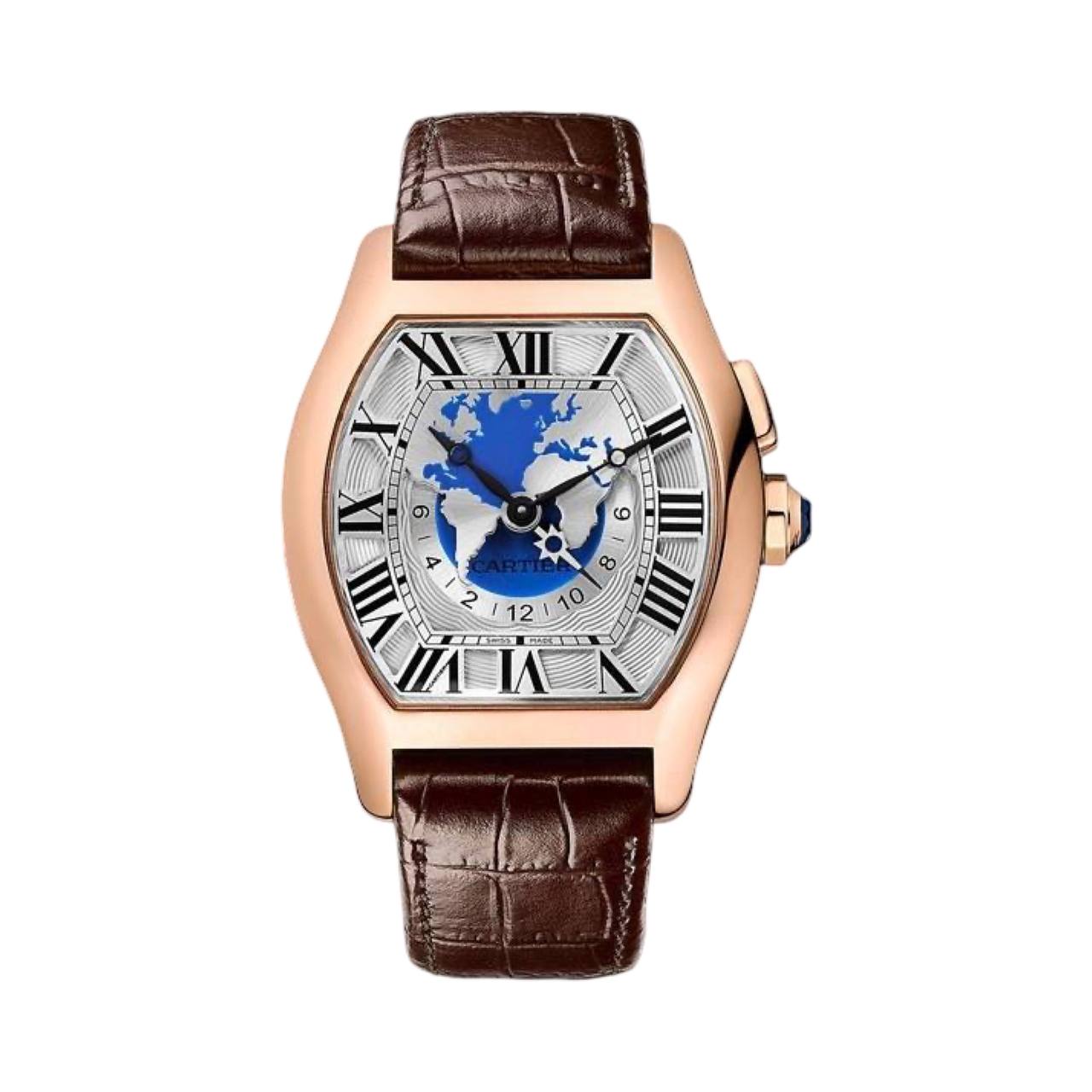 Cartier Tortue XXL Multiple Time Zone 3328