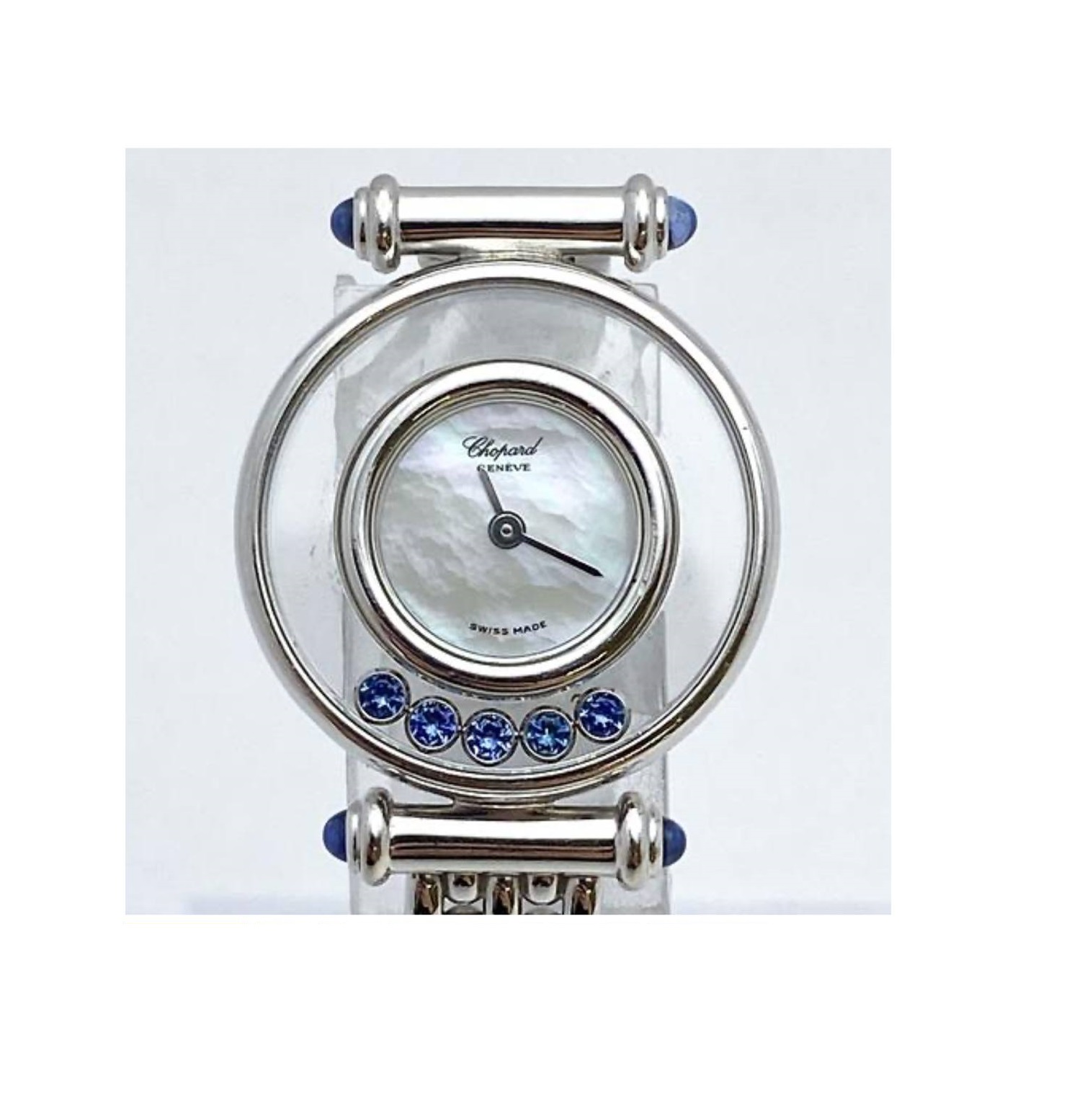  Chopard Happy Diamonds MoP Dial White Gold 4112