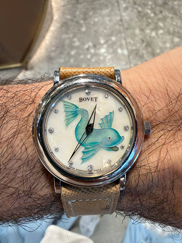 Bovet White Gold Piece Unique