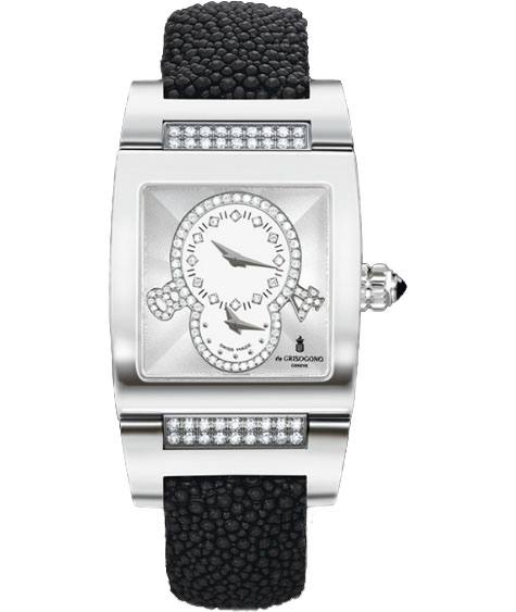 De Grisogono Instrumentino White Gold GMT