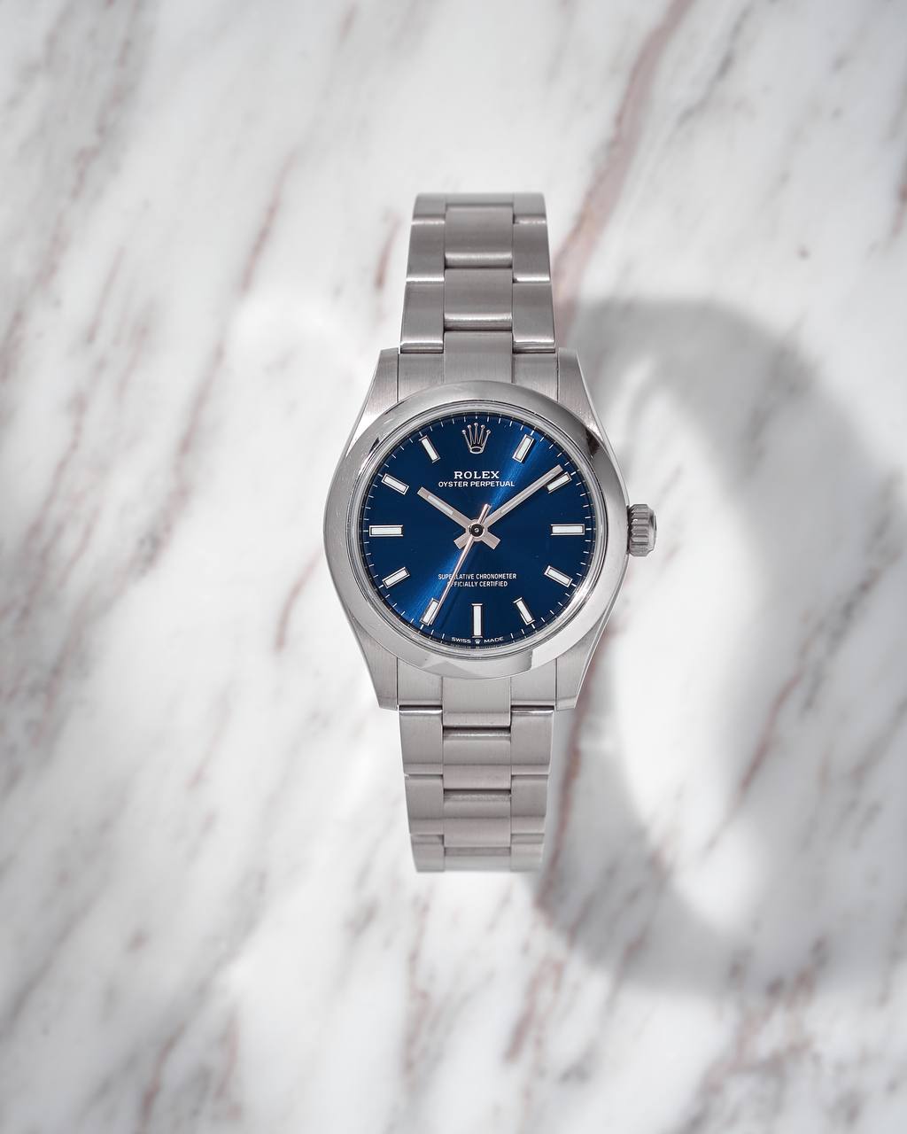 Rolex Oyster Perpetual 31mm Blue Dial 2021 year 277200