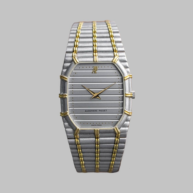 Audemars Piguet Bamboo Two-Tone Manual Wind White Gold