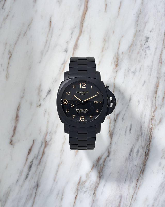 Panerai Luminor Tuttonero 1950 3 Days GMT Ceramic PAM01438 