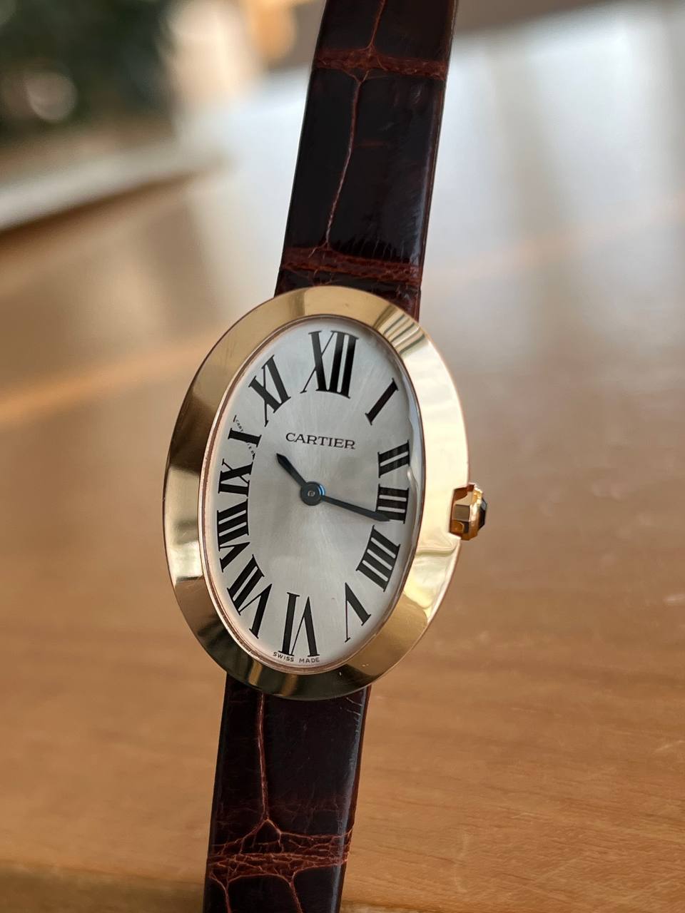 Cartier Baignoire Rose Gold 3064