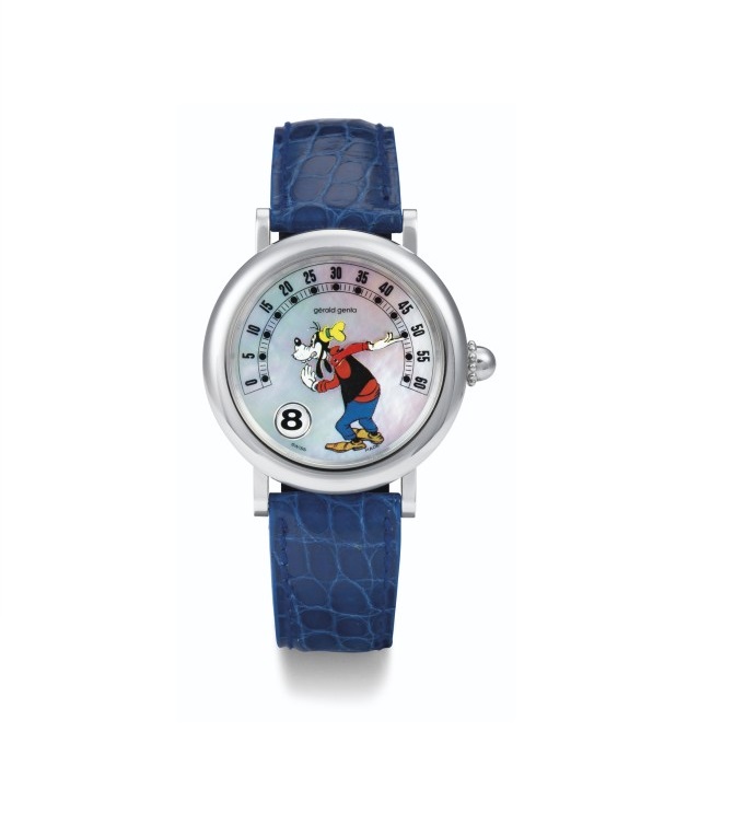 Gerald Genta Stainless Steel Retro Disney Goofy