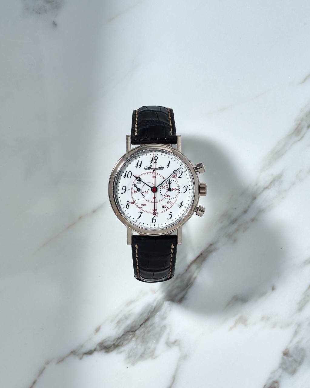 Breguet Classique Chronograph White Gold 5247