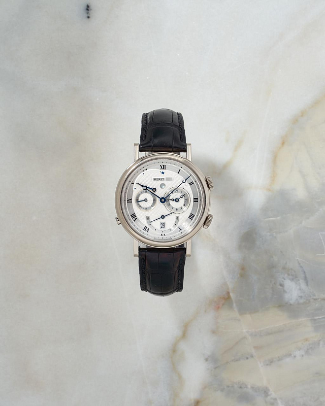 Breguet Classique Alarm Reveil du Tsar GMT White Gold 5707 