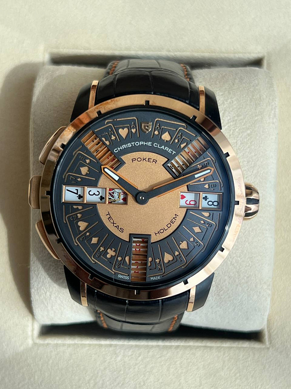 Christophe Claret Poker Texas Holdem