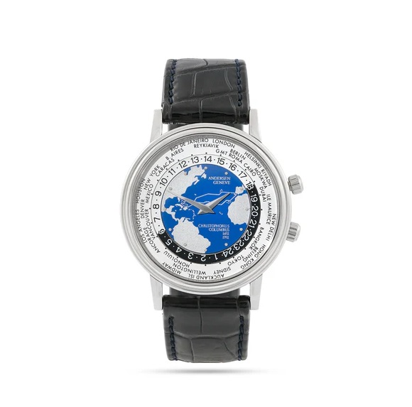 Andersen Geneve Christopher Columbus Worldtimer NOS