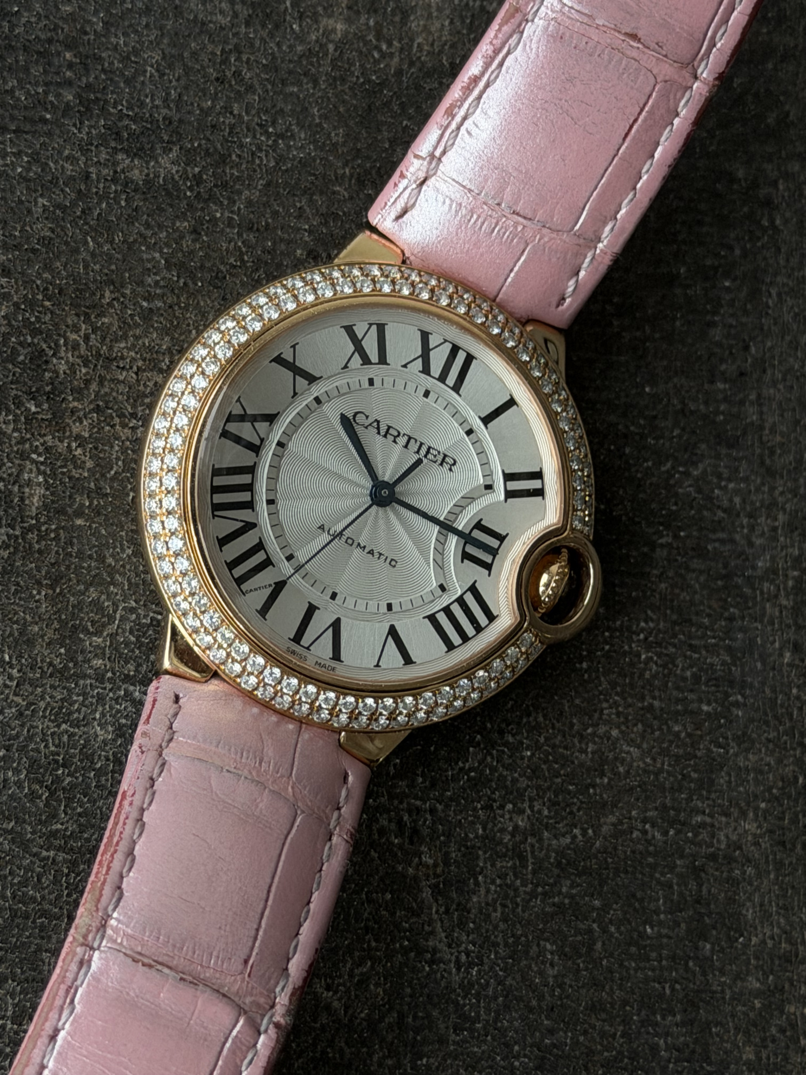 Cartier Ballon Bleu Automatic Diamonds 3003