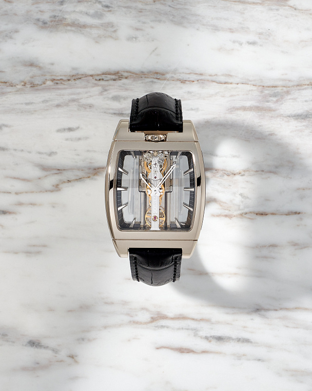 Corum Golden Bridge White Gold