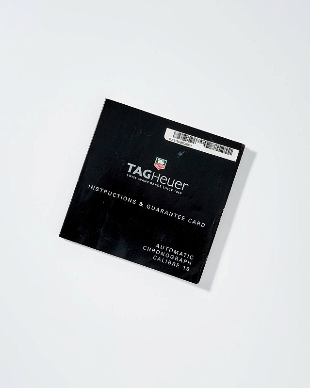 Tag Heuer Instructions Calibre 16 Booklet