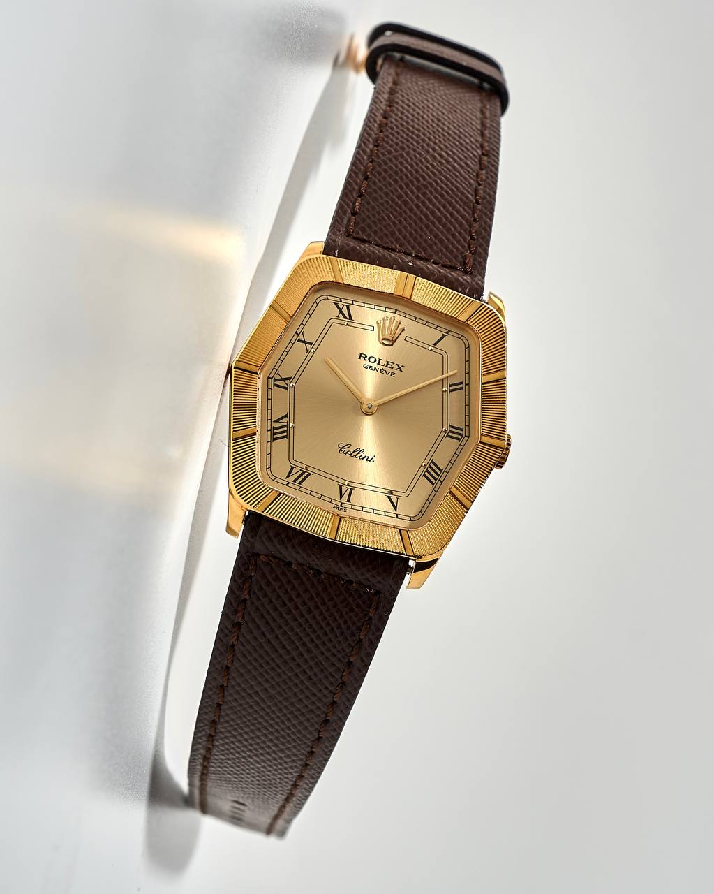 Rolex Cellini Champagne Romain Dial 4170