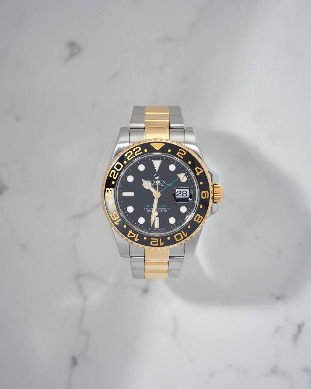 Rolex GMT-Master II Steel & Gold 116713LN