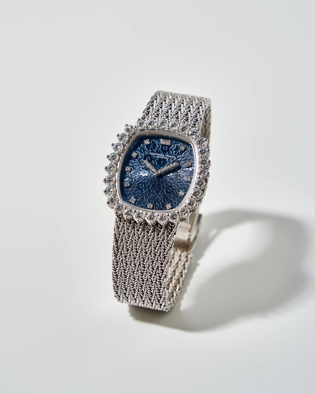 Audemars Piguet Vintage White Gold Diamond Bezel