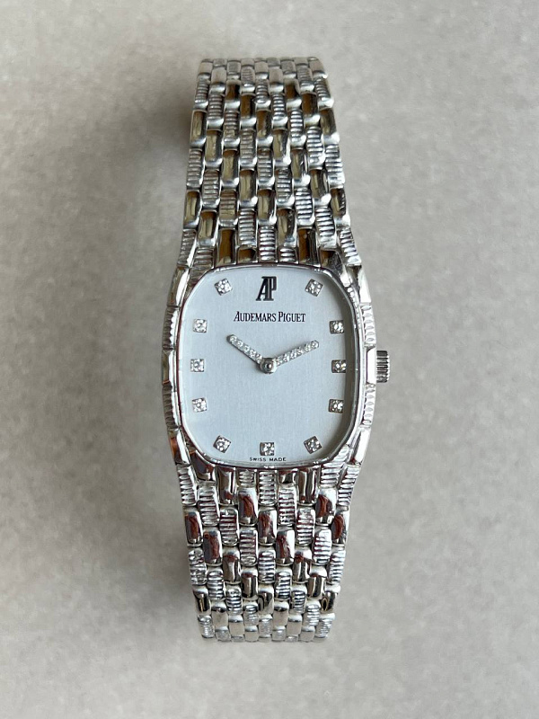Audemars Piguet Mini Cobra White Gold Diamond Indexes & Hands