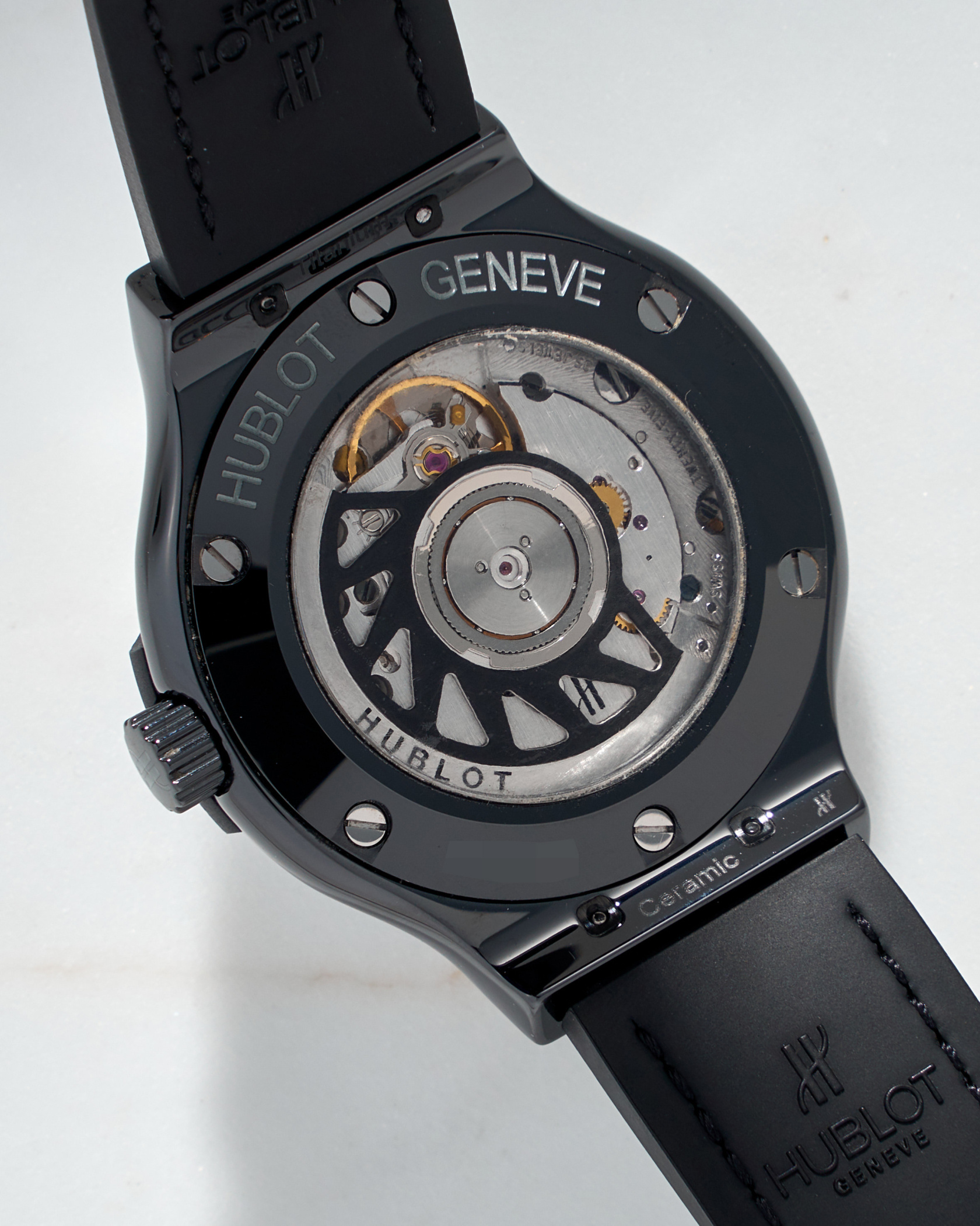 Hublot classic fusion black dial shop