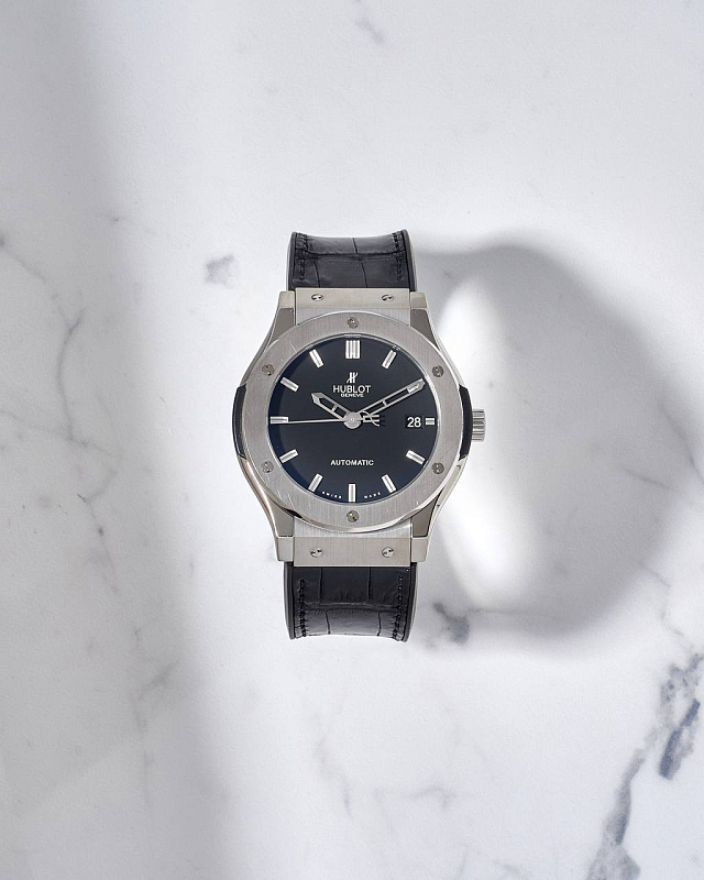 Hublot  Classic Fusion Titanium Black 45 mm