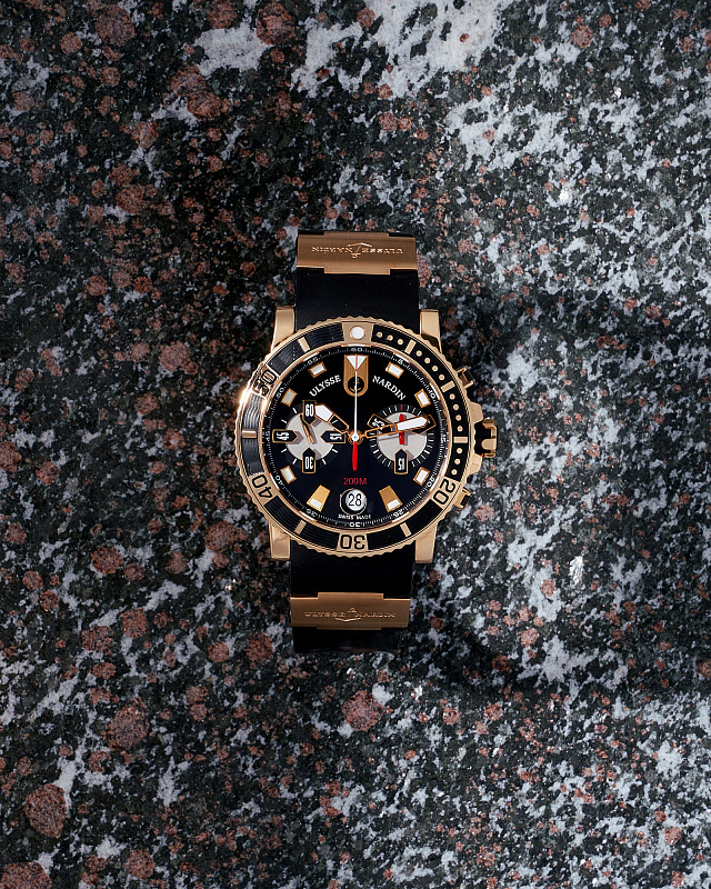 UN Maxi Marine Diver Chronograph 42,7mm
