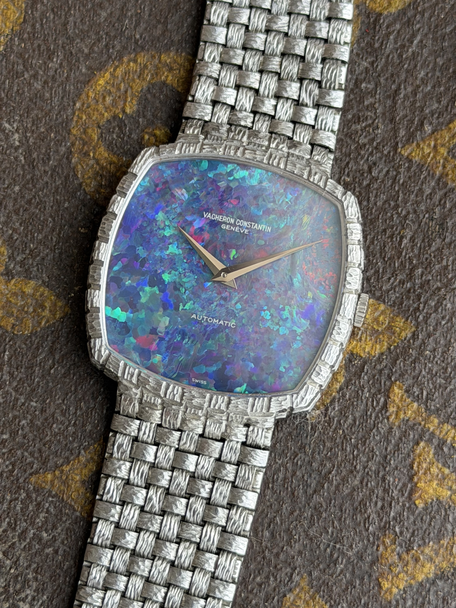 Vacheron Constantin Historiques Opal Dial 7391 White Gold
