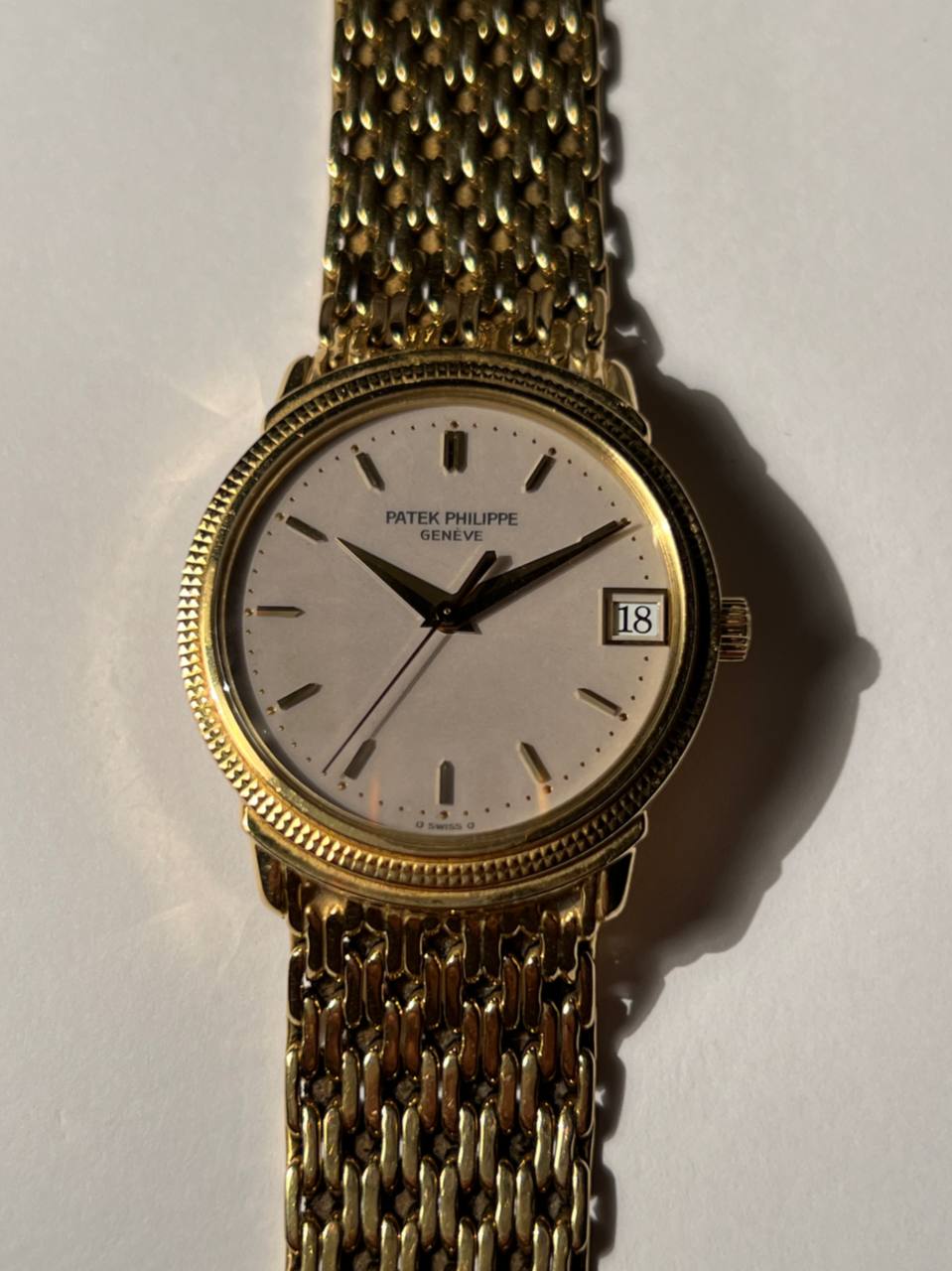 Patek Philippe Calatrava Ivory Dial 3802