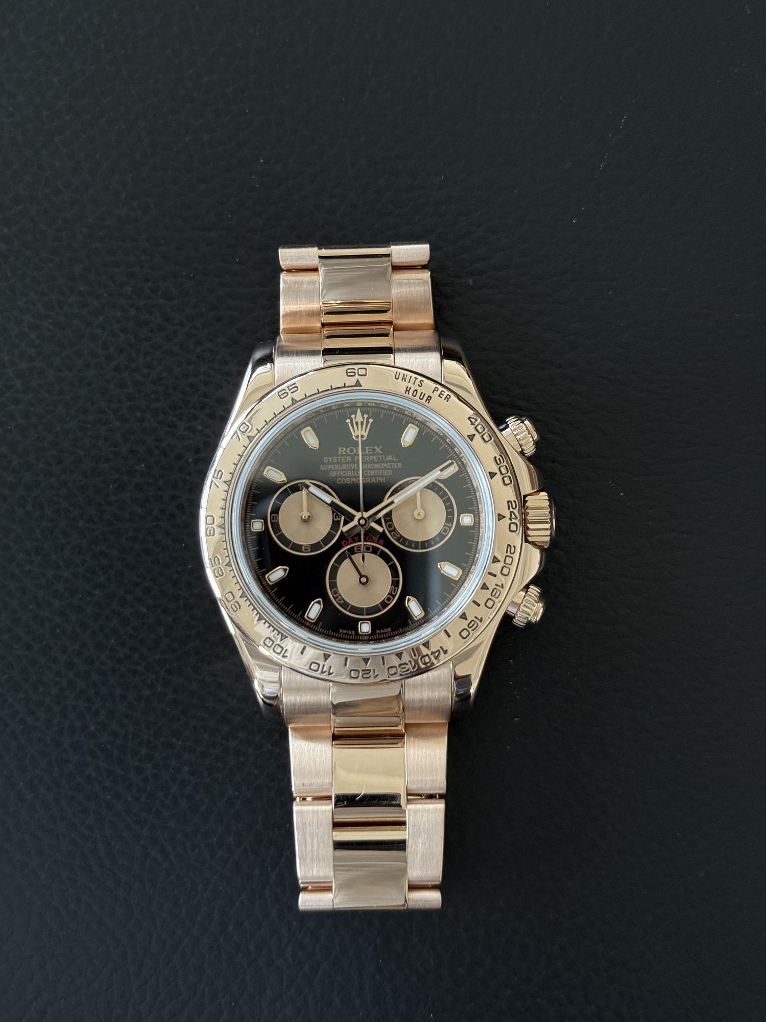 Rolex Cosmograph Daytona Rose Gold 116505