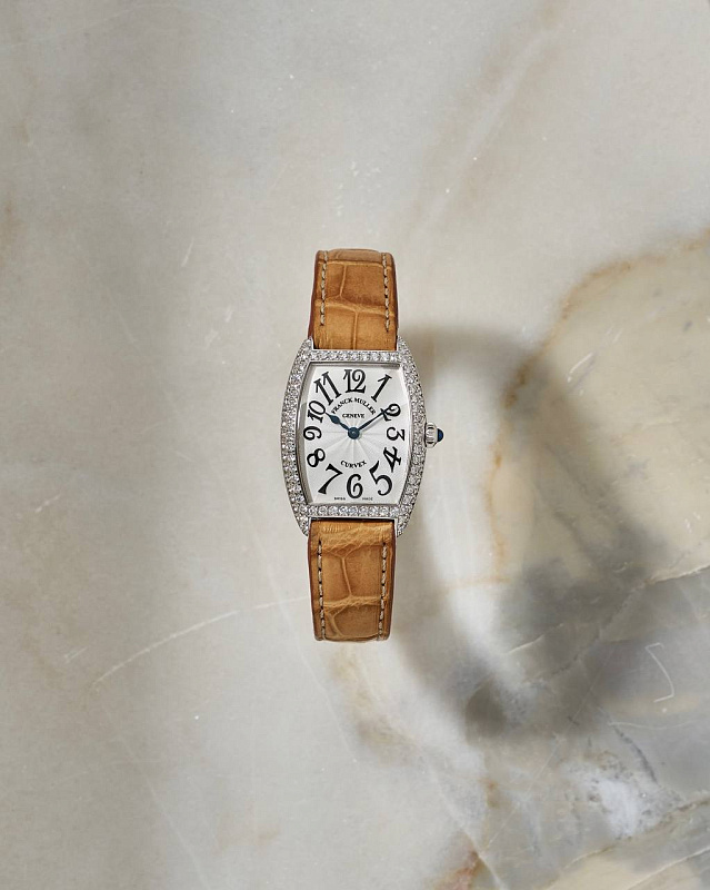 Franck Muller Cintrée Curvex Factory Diamonds White Gold