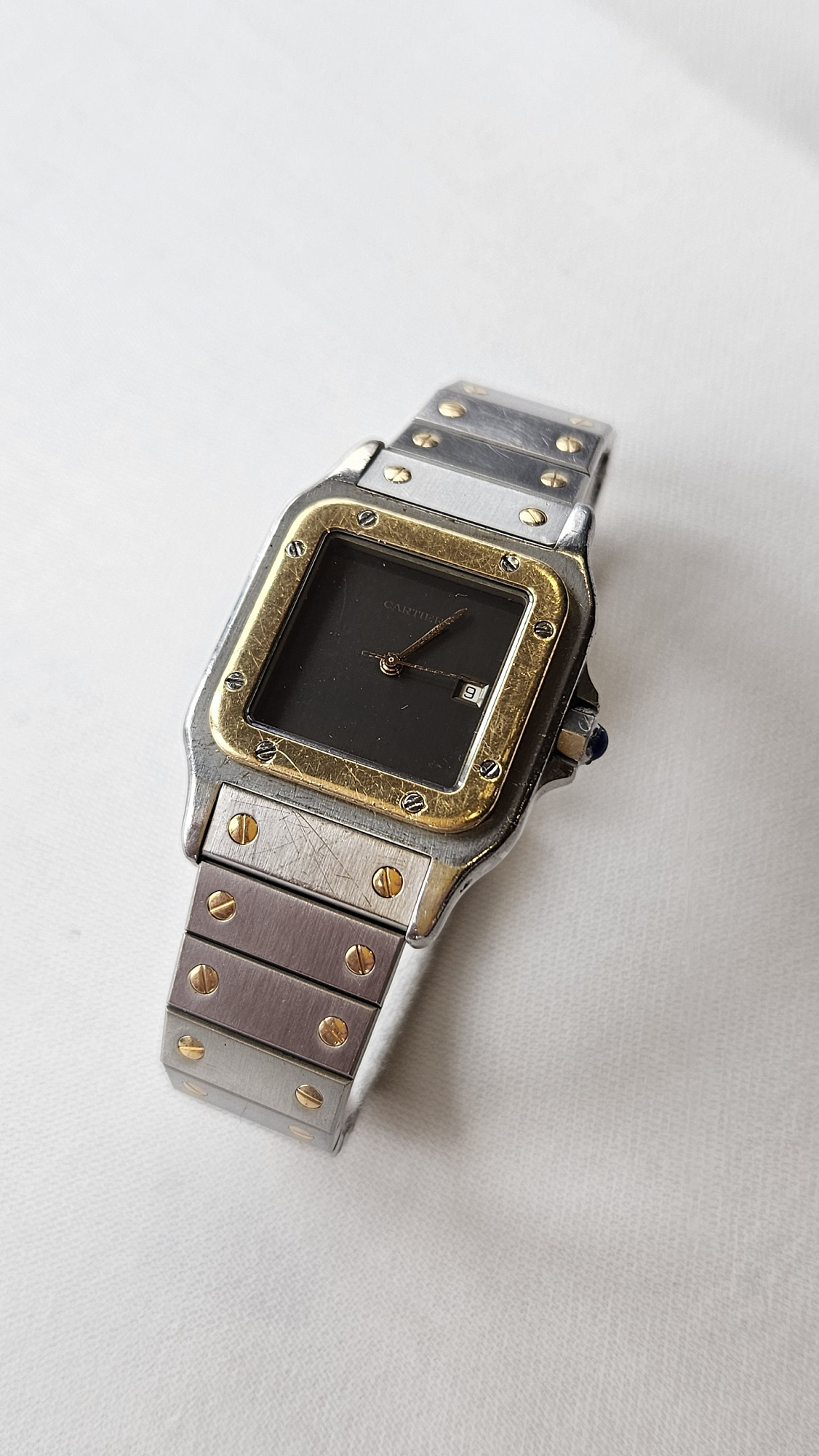 Cartier Santos Ghost Dial Steel and Gold 2961 
